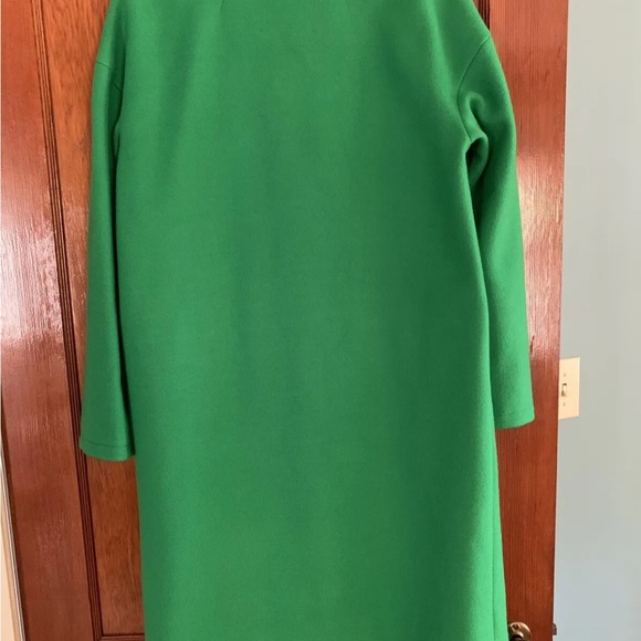 Topshop Bright Green Overcoat (6) - Picture 6 of 8